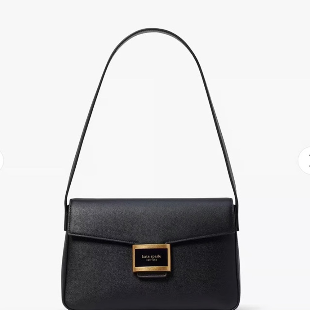 Kate Spade | NWT Katy Medium Shoulder Bag With Gold Logo Plate